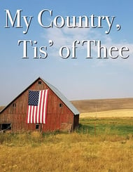 My Country, Tis' of Thee Concert Band sheet music cover Thumbnail